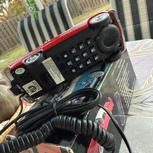 Ford Thunderbird 56 Telephone in Red and White